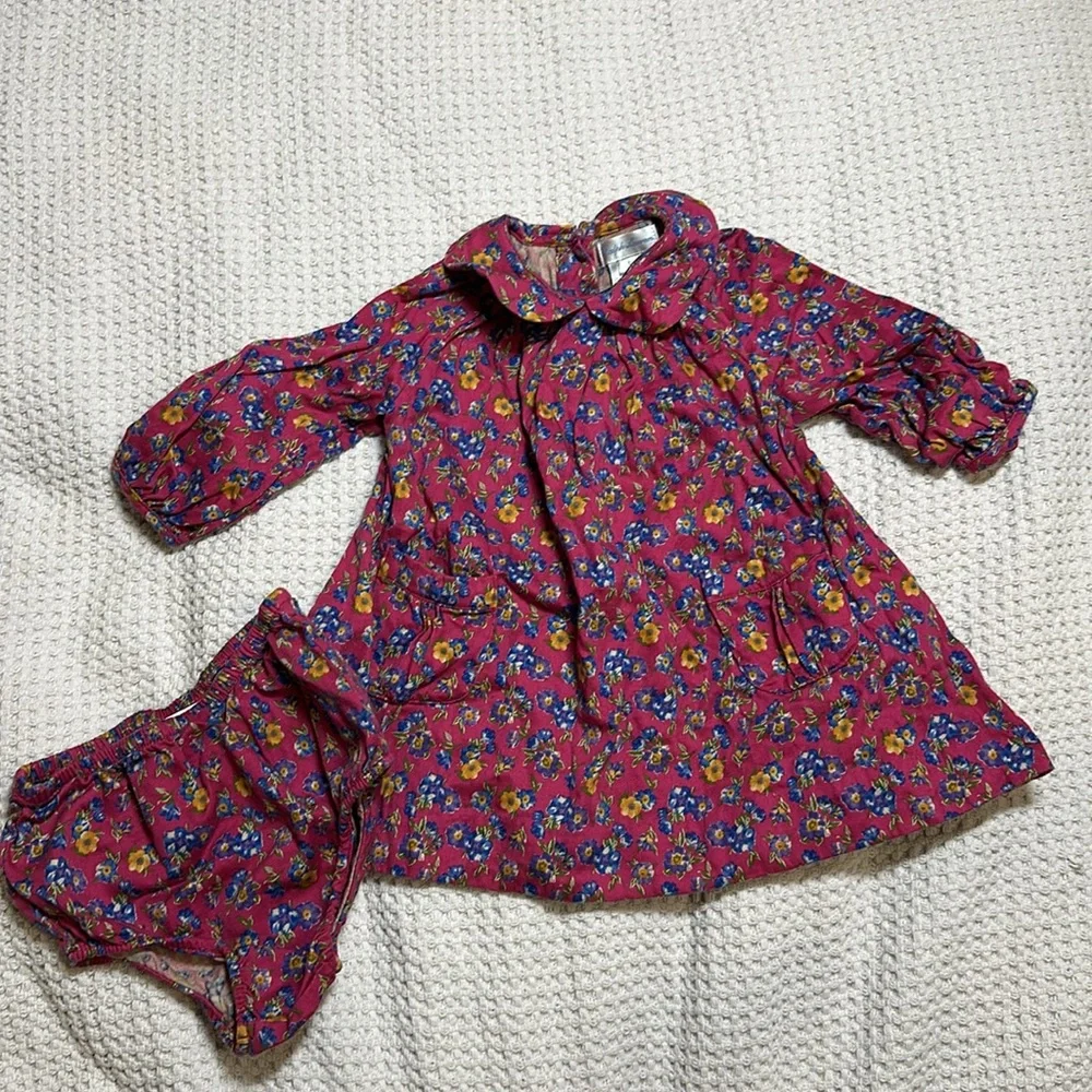 Ralph Lauren 2 piece set Dress with Bloomer